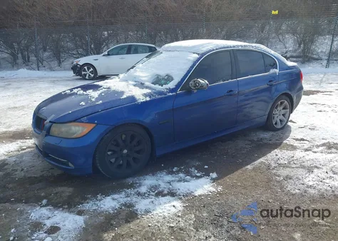 2008 BMW 335I z USA, uszkodzony, nr VIN WBAVB77518NH80406